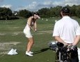 Sandra Gal Golf Swing