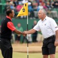 Steve Williams says he and Tiger Woods made up at the British Open