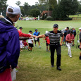 Henrik Stenson leads at the Tour Championship as the rain brings everyone together