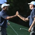 The Americans lead the Presidents Cup after day one, but momentum might be with the Internationals