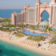 Check out Lee Westwood, Justin Rose and others attempt to hit a green from the 22nd floor of the Atlantis Hotel